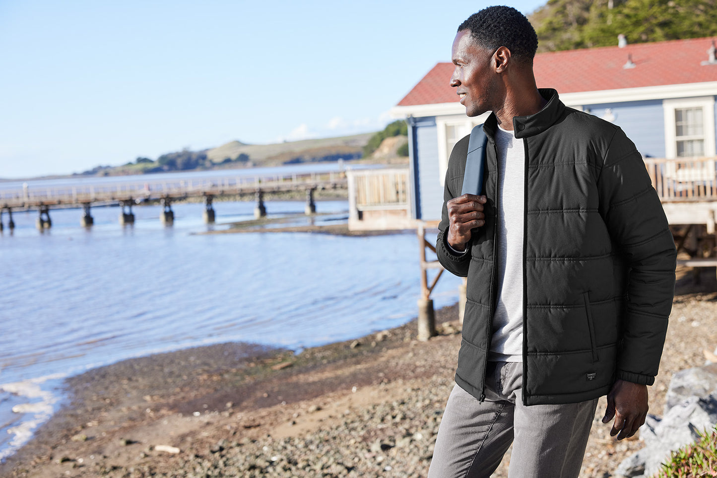 TravisMathew Cold Bay Jacket, Embroidered