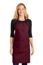 Port Authority® Signature Heavy Twill Bib Apron, Embroidered