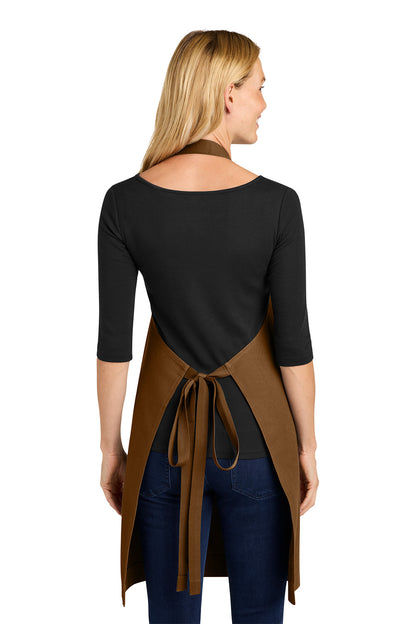 Port Authority® Signature Heavy Twill Bib Apron, Embroidered