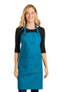 Port Authority® Signature Heavy Twill Bib Apron, Embroidered