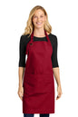 Port Authority® Signature Heavy Twill Bib Apron, Embroidered