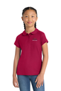 Port Authority® Girls Silk Touch™ Peter Pan Collar Polo, All Saints Academy