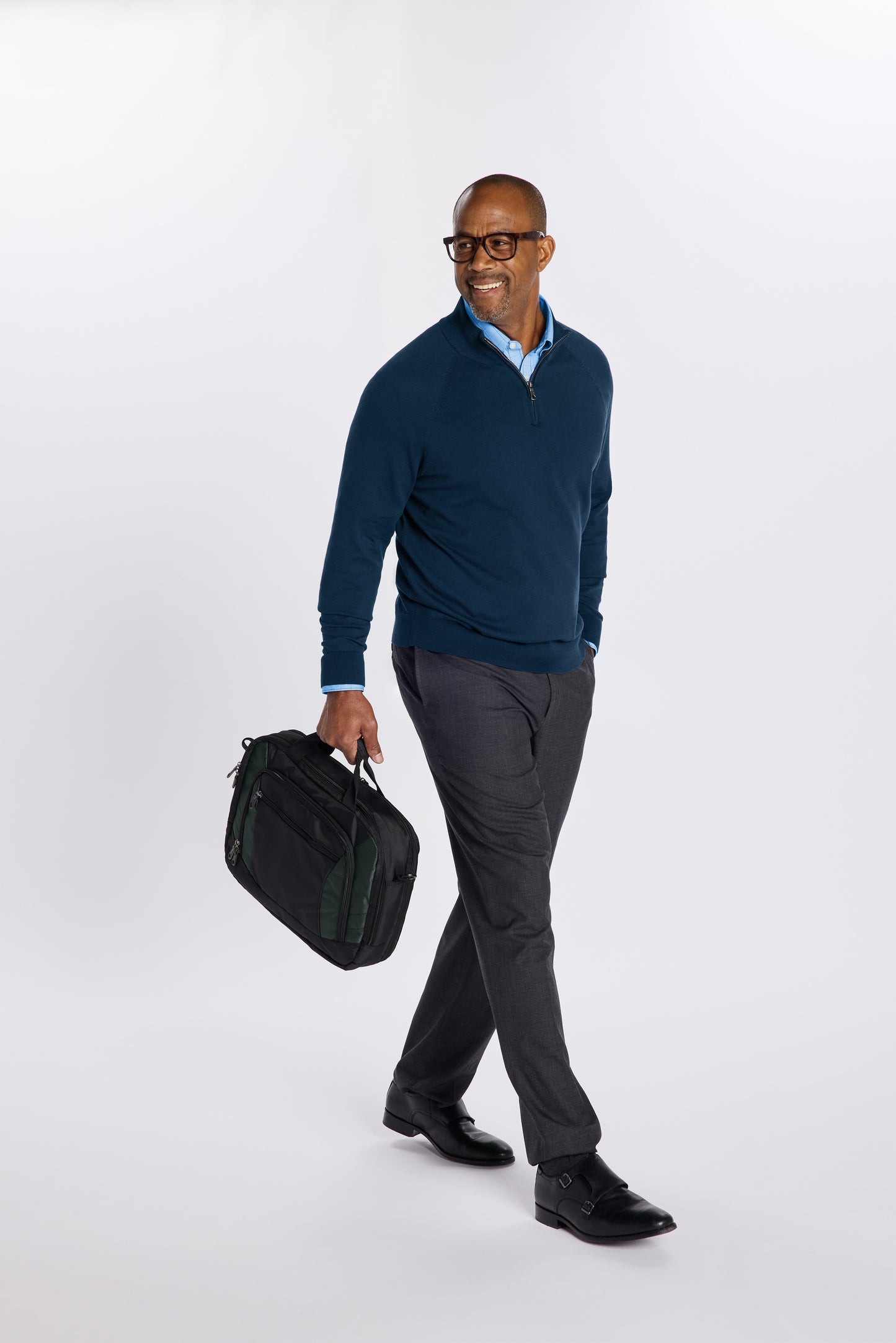 Embroidered Commuter Brief