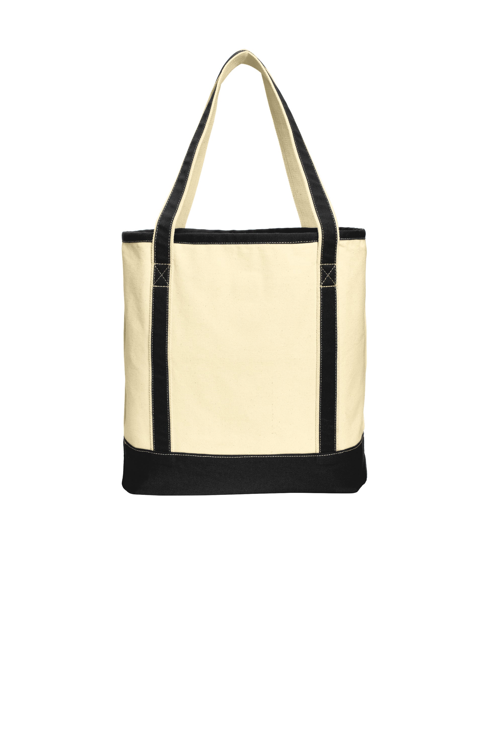 Embroidered Large Cotton Canvas Tote