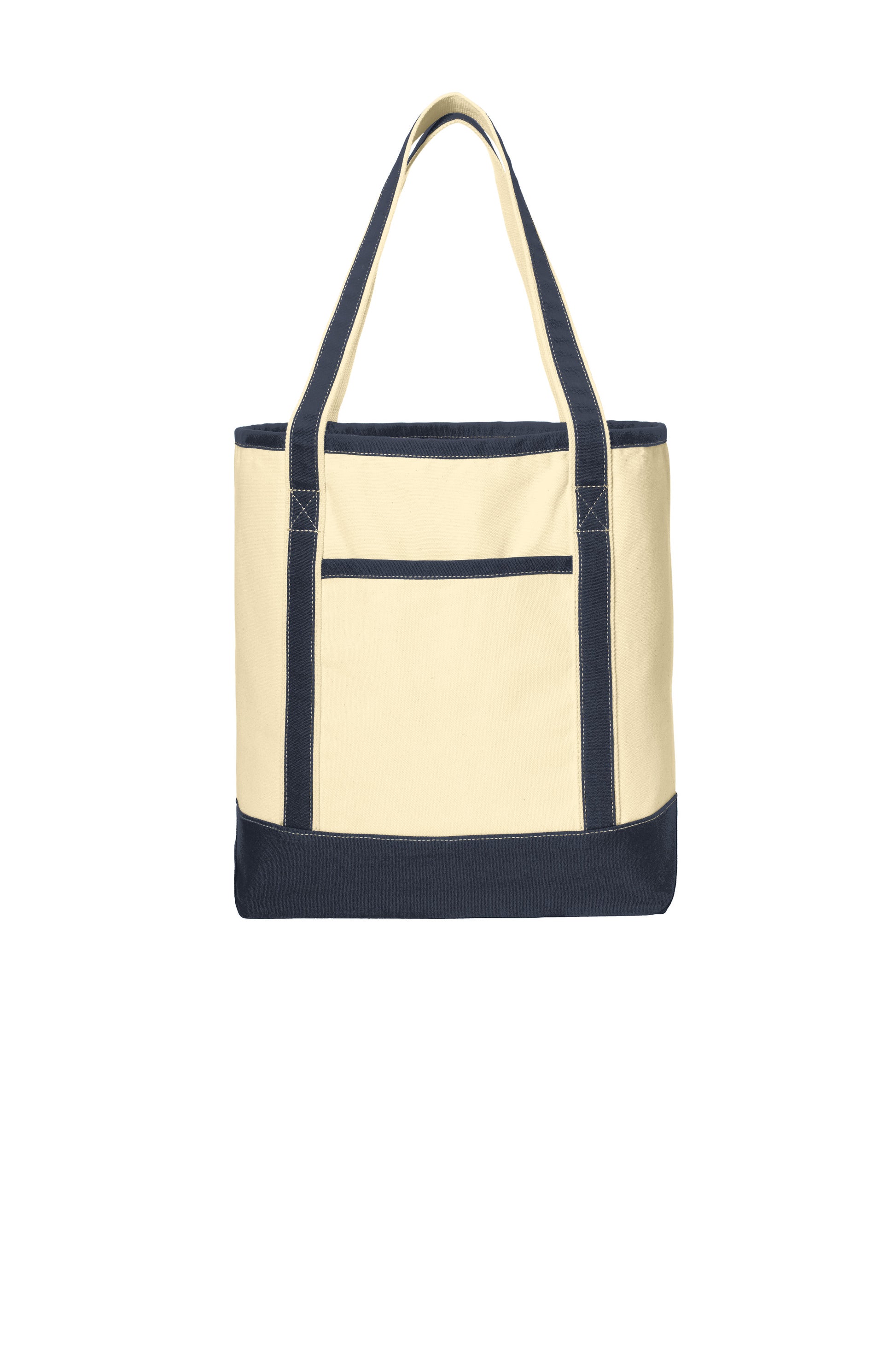 Embroidered Large Cotton Canvas Tote