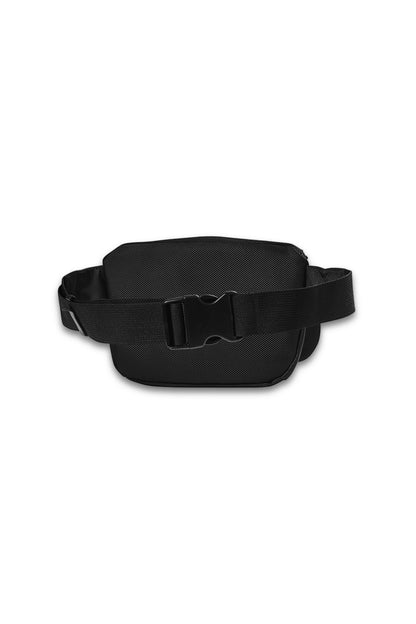 Black waist bag on a white background embroidered Port Authority® Ultimate Hip Pack