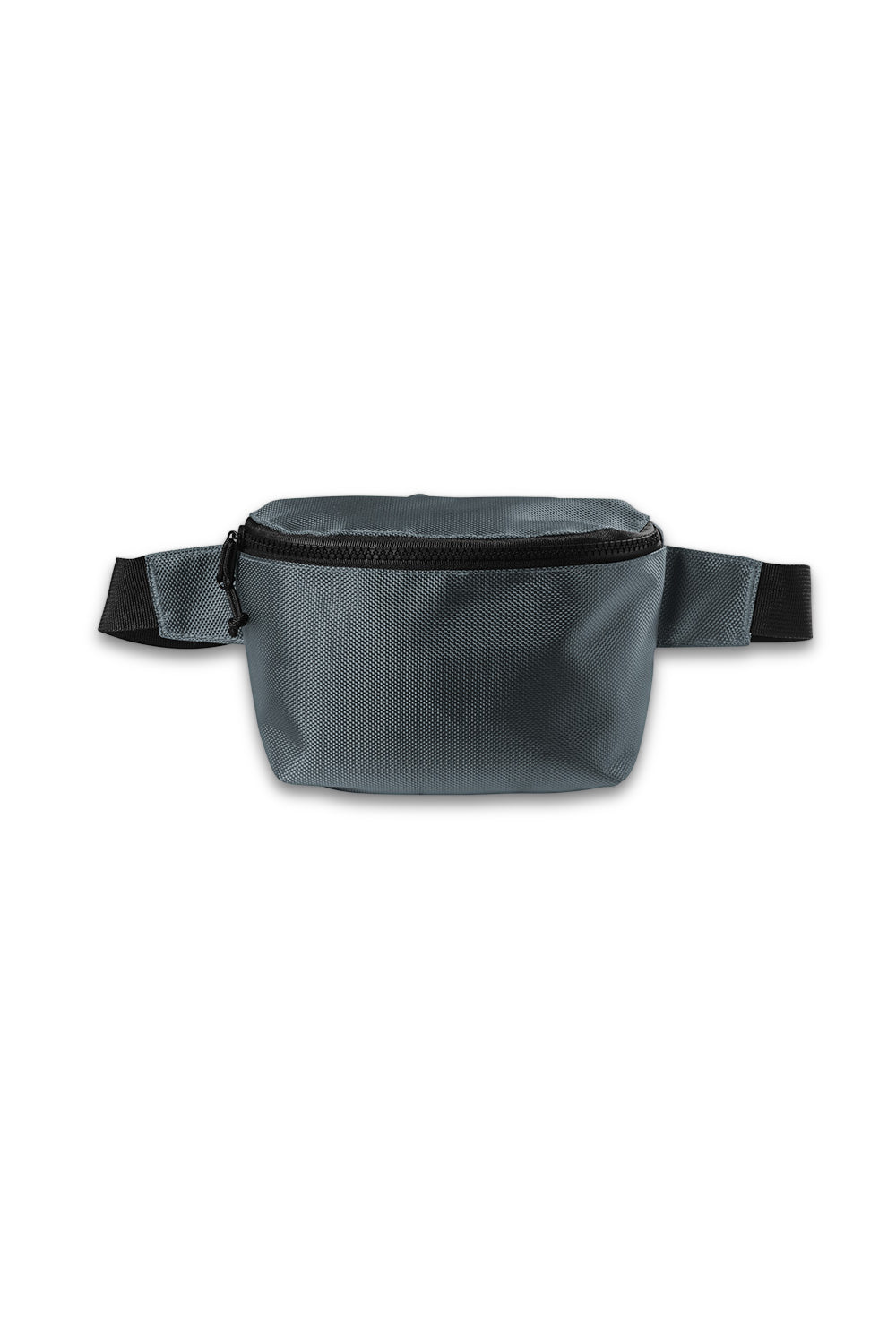 Gray waist bag with black straps on a white background embroidered Port Authority® Ultimate Hip Pack