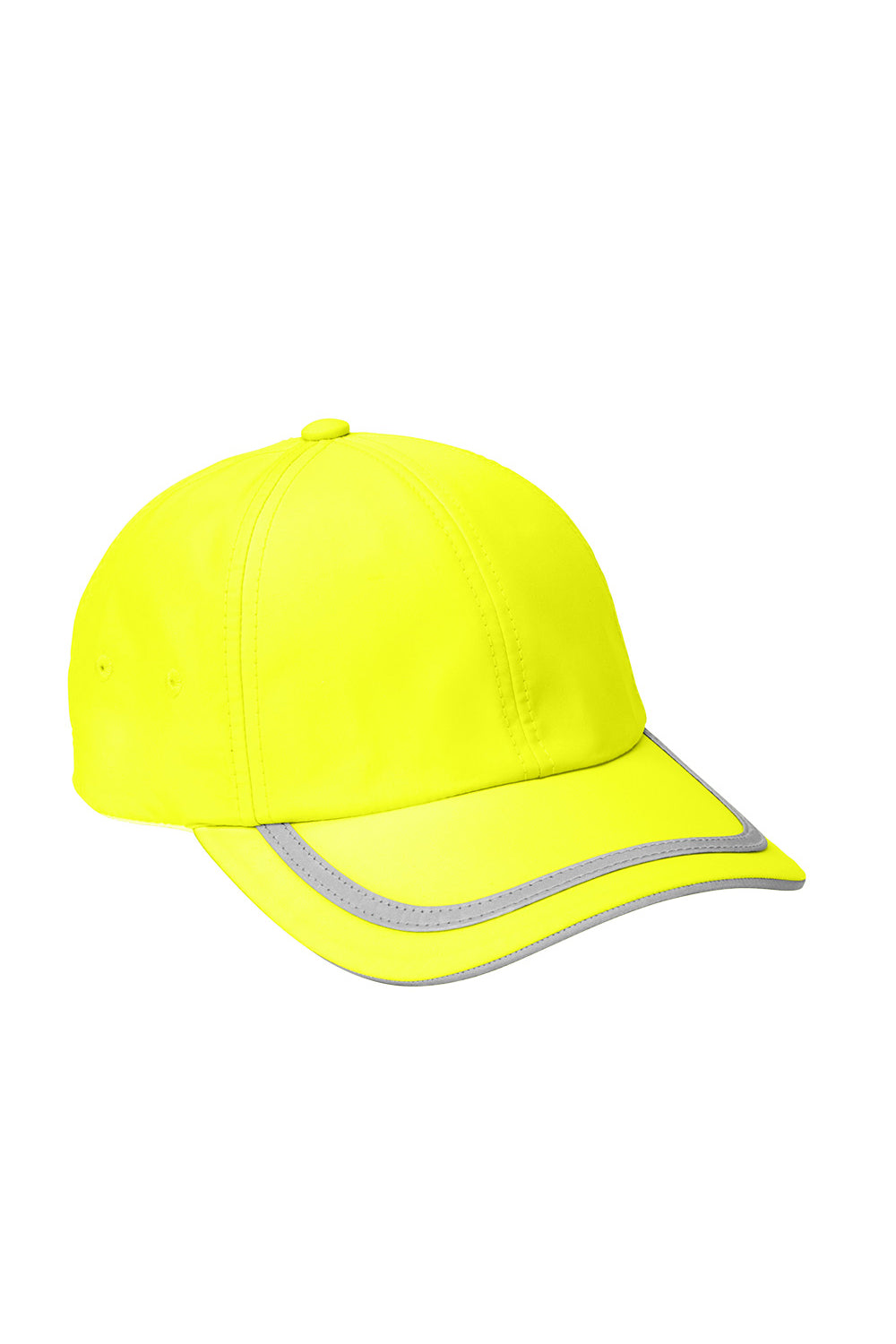 Yellow cap with reflective strip on a white background Port Authority® Enhanced Visibility Cap, Embroidered