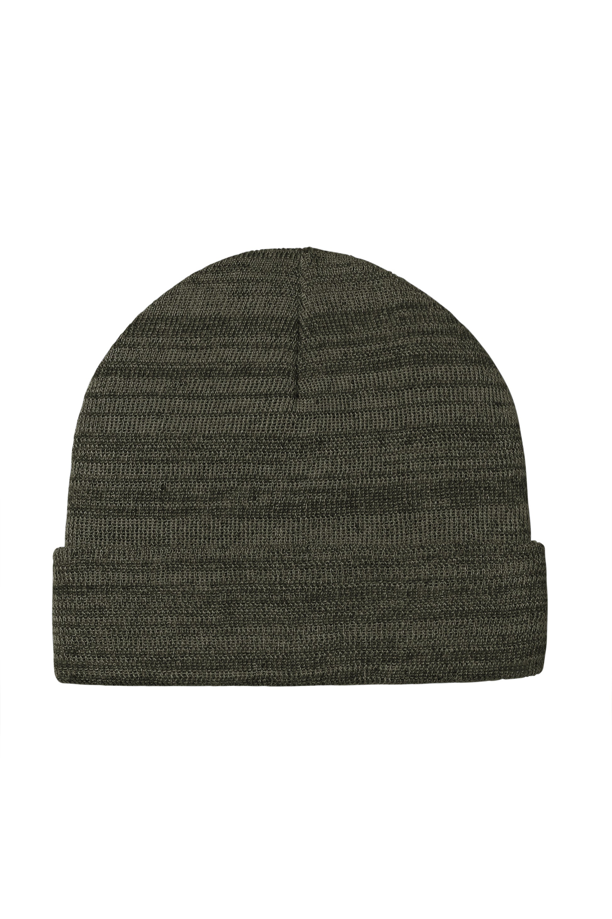 Dark green knit beanie on a white background Port Authority® Knit Cuff Beanie, Embroidered