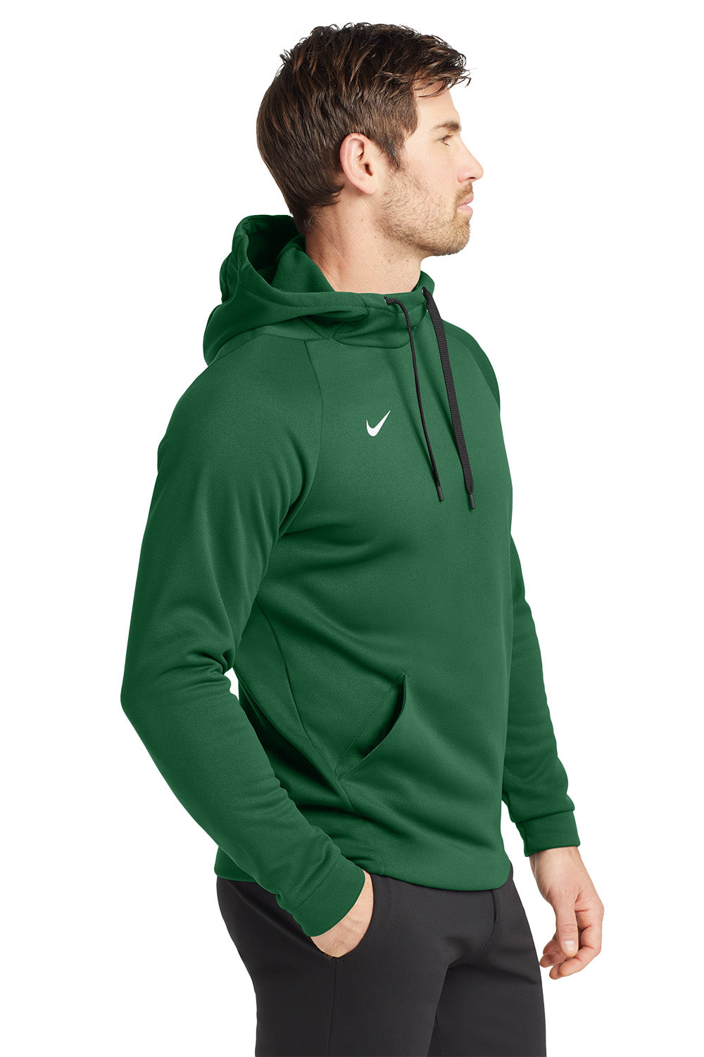Nike Therma-FIT Pocket Pullover Fleece Hoodie, Embroidered
