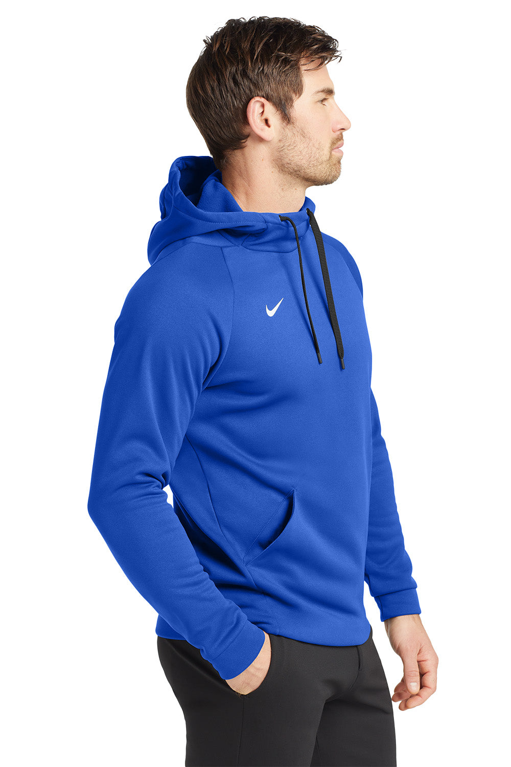 Nike Therma-FIT Pocket Pullover Fleece Hoodie, Embroidered