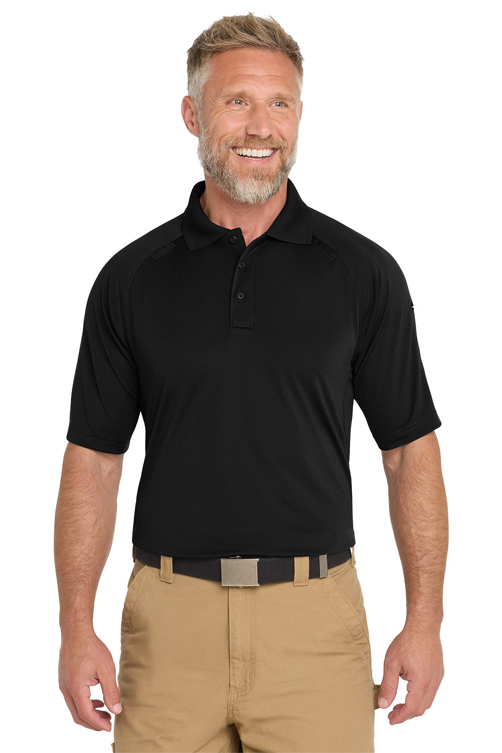 CornerStone® Select Lightweight Snag-Proof Tactical Polo, Embroidered