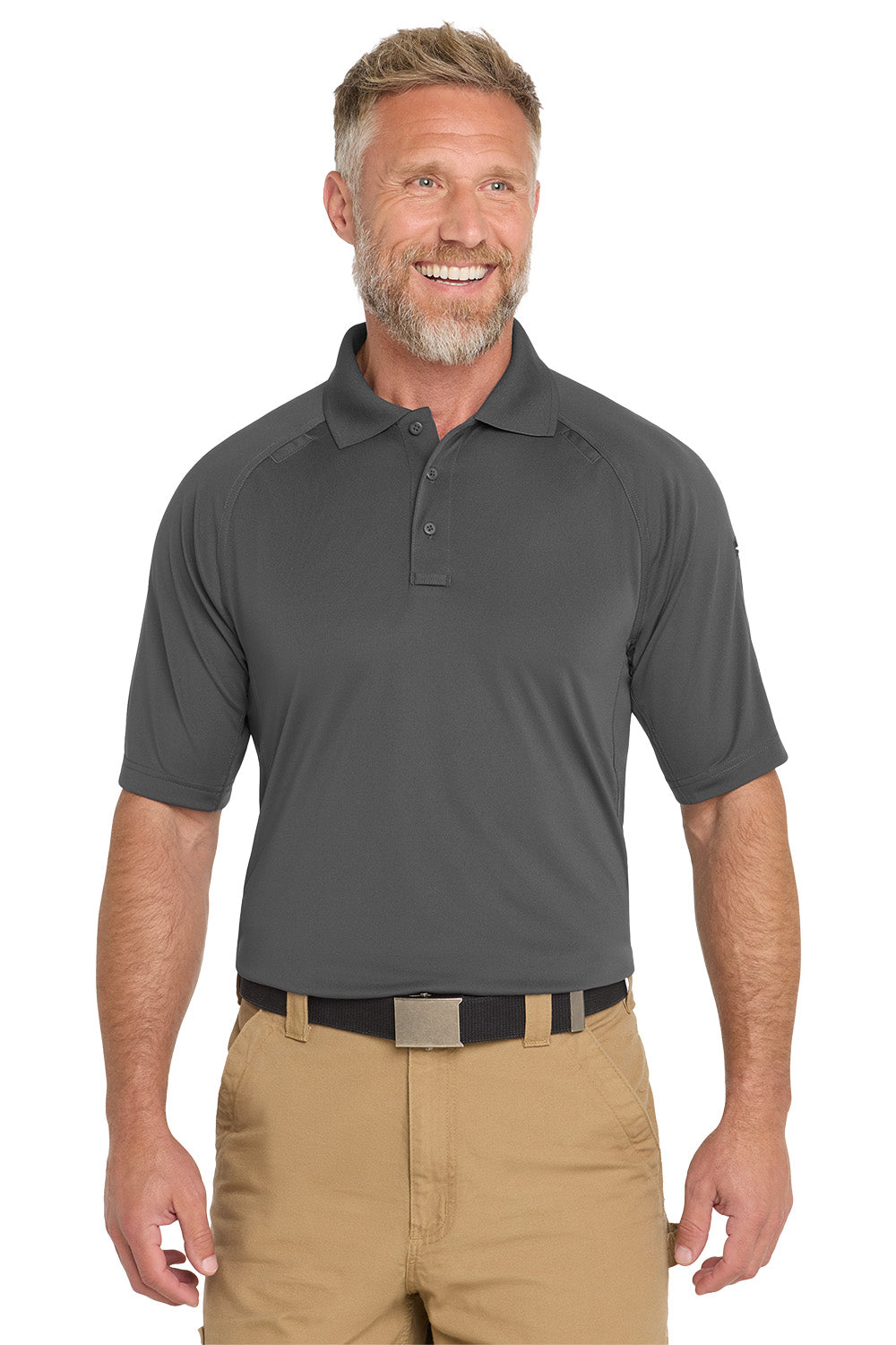 CornerStone® Select Lightweight Snag-Proof Tactical Polo, Embroidered