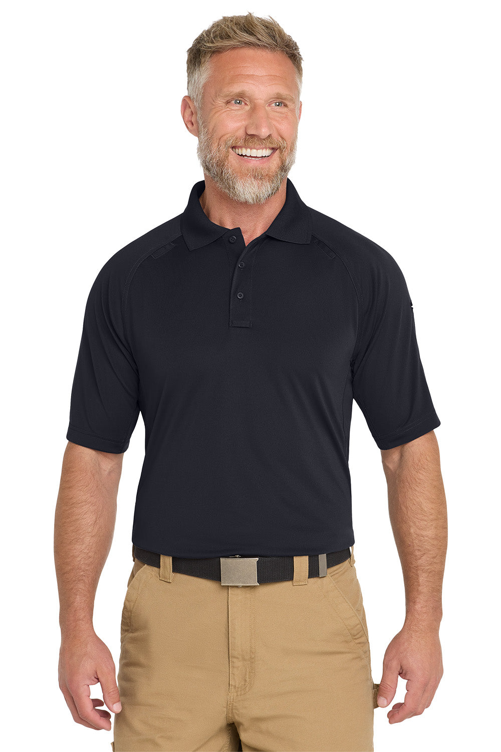 CornerStone® Select Lightweight Snag-Proof Tactical Polo, Embroidered