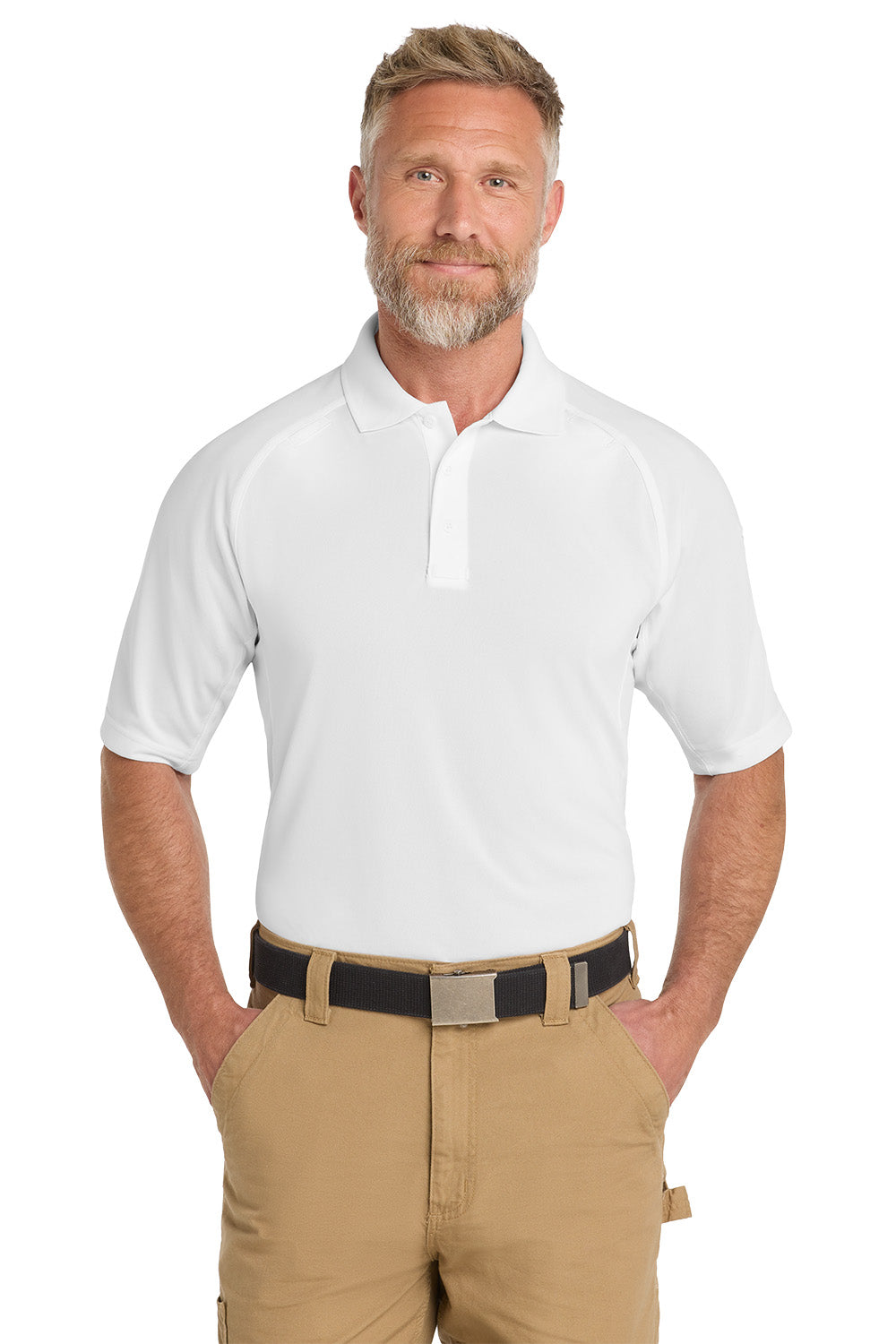 CornerStone® Select Lightweight Snag-Proof Tactical Polo, Embroidered