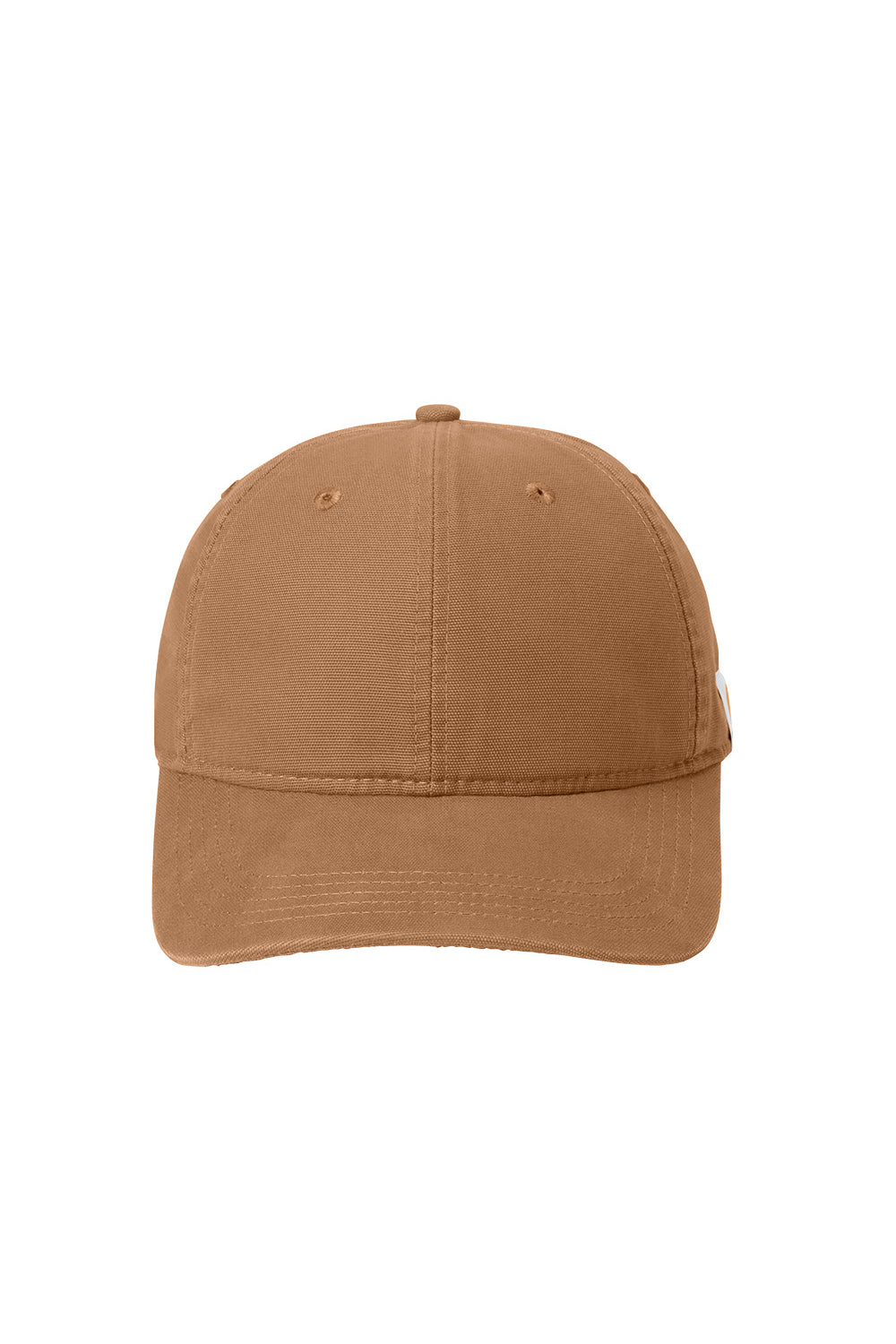 Brown cap on a white background Carhartt® Cotton Canvas Cap, Embroidered