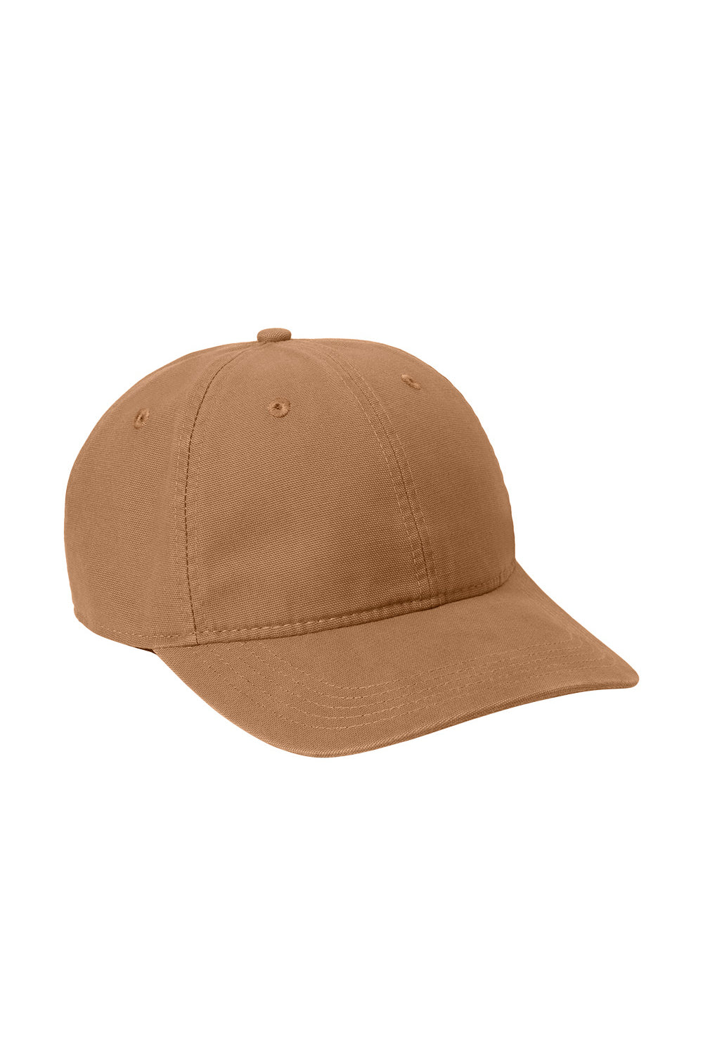 Brown baseball cap on a white background Carhartt® Cotton Canvas Cap, Embroidered