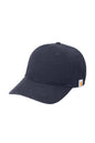Navy blue cap with a visible brand logo on a white background Carhartt® Cotton Canvas Cap, Embroidered