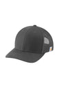 Black cap with mesh back on a white background Carhartt® Flexfit 110® Mesh Back Cap, Embroidered