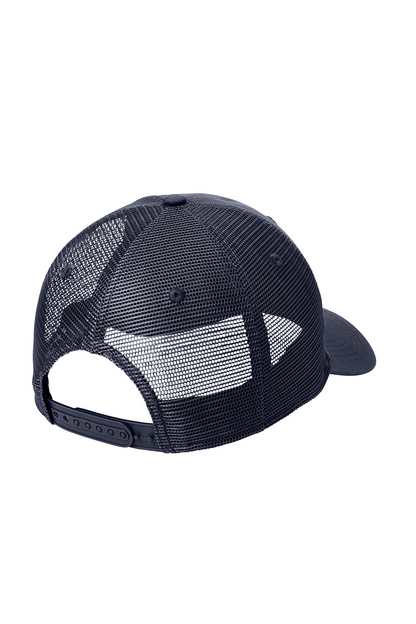 Navy blue mesh cap on a white background, Carhartt® Rugged Professional™ Series Cap, Embroidered