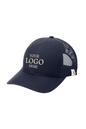 Navy blue cap with 'Your Logo Here' text on a white background, Carhartt® Rugged Professional™ Series Cap, Embroidered