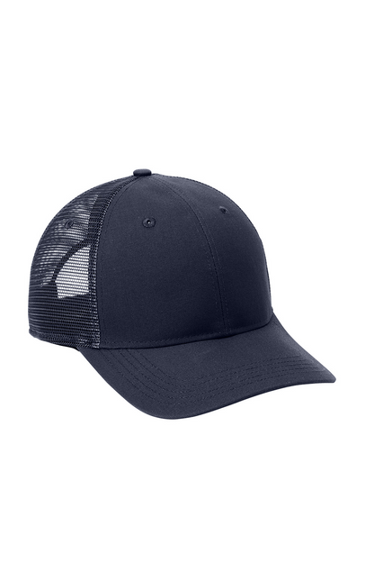 Navy blue cap with mesh back on a white background, Carhartt® Rugged Professional™ Series Cap, Embroidered