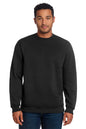 Man wearing a black sweatshirt on a white background, Embroidered Carhartt® Midweight Crewneck Sweatshirt