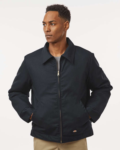 Dickie's Unisex Insulated Industrial Eisenhower Jacket, Embroidered