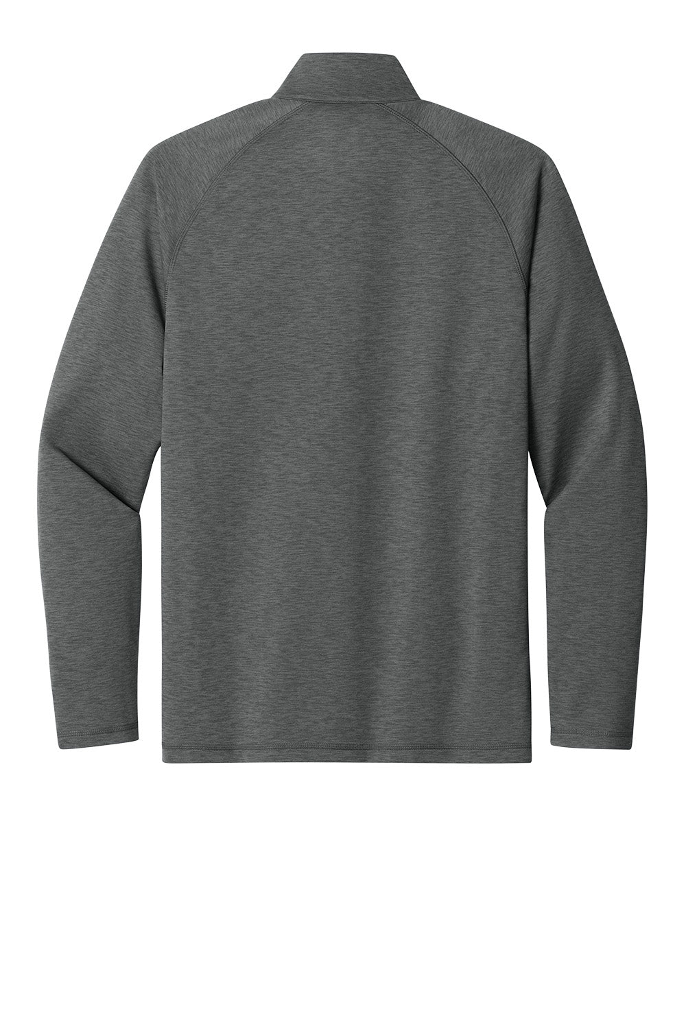 Gray long-sleeve shirt on a white background. Eddie Bauer® Adventurer 1/4-Zip, Embroidered