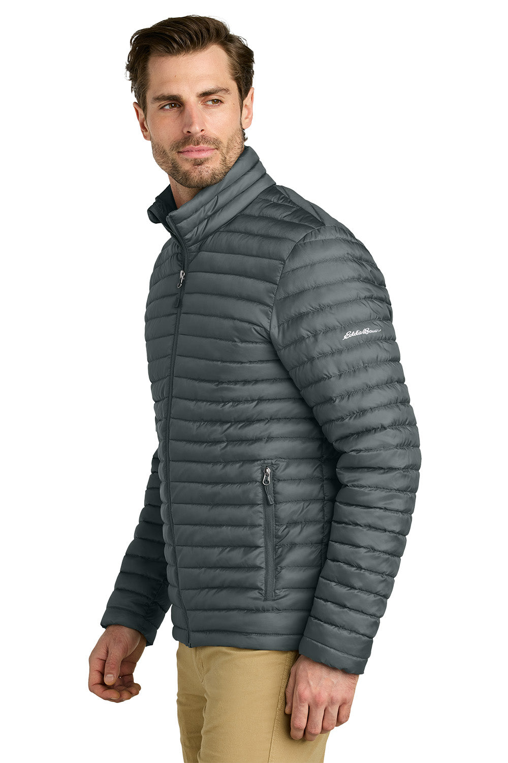 Eddie Bauer® Packable Quilted Full-Zip, Embroidered
