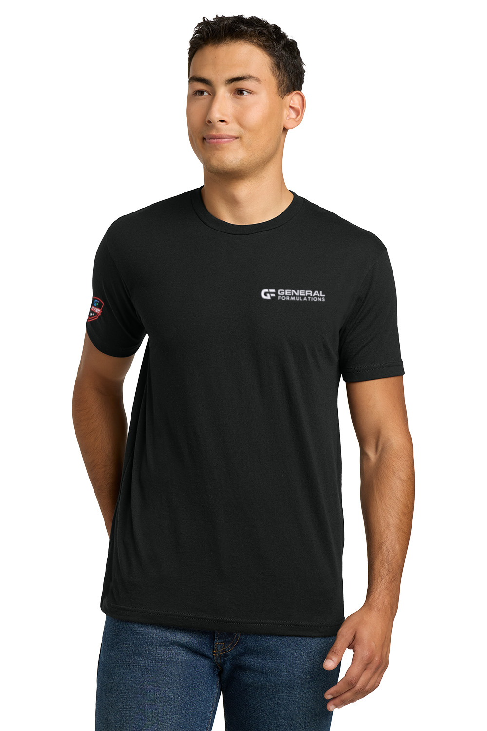 Next Level Apparel® Adult CVC Tee, GF Windows Walls & Floors, GF Logo