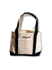 Huron MI Tote, Large, Open Top