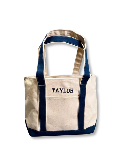 Huron MI Tote, Large, Open Top