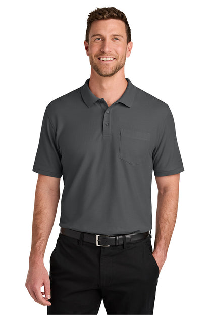 Embroidered Signature Pique Polo