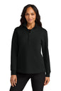 Embroidered Double Pique 1/4-Zip