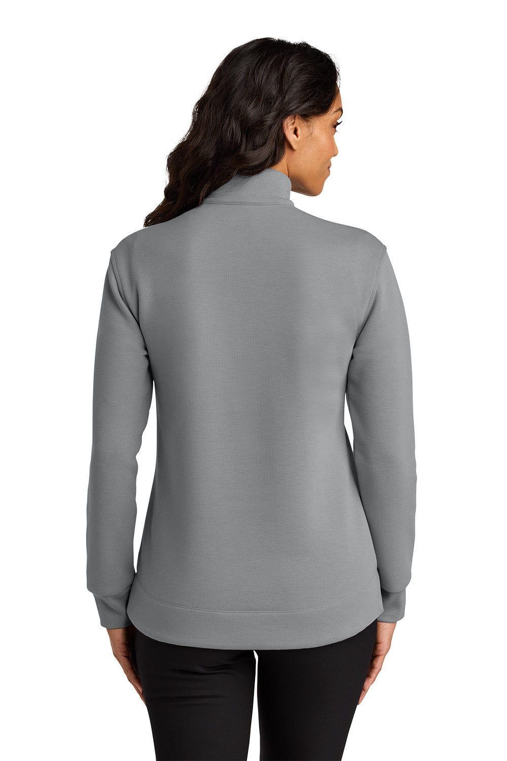 Embroidered Double Pique 1/4-Zip