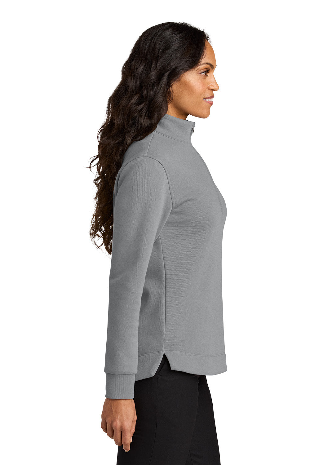 Embroidered Double Pique 1/4-Zip