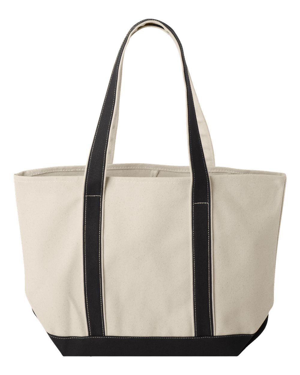 MI Tote (Large), Natural Canvas Tote, Custom Text & Michigan Motif