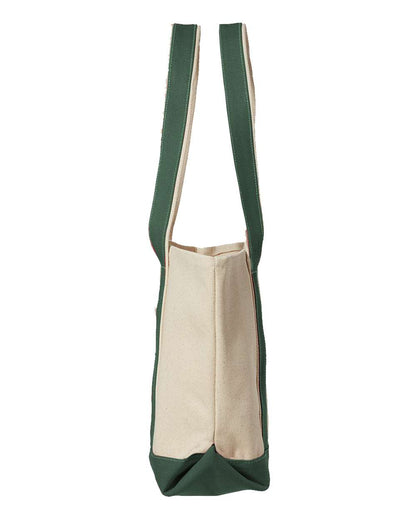 MI Tote (Large), Natural Canvas Tote, Custom Text & Michigan Motif