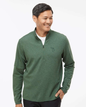 Men's 3-Stripes Quarter-Zip Sweater Pullover, MiOutline