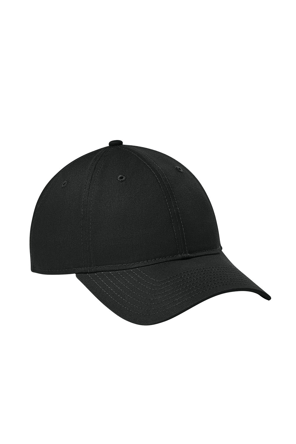 Black baseball cap on a white background New Era® Adjustable Unstructured Cap, Embroidered