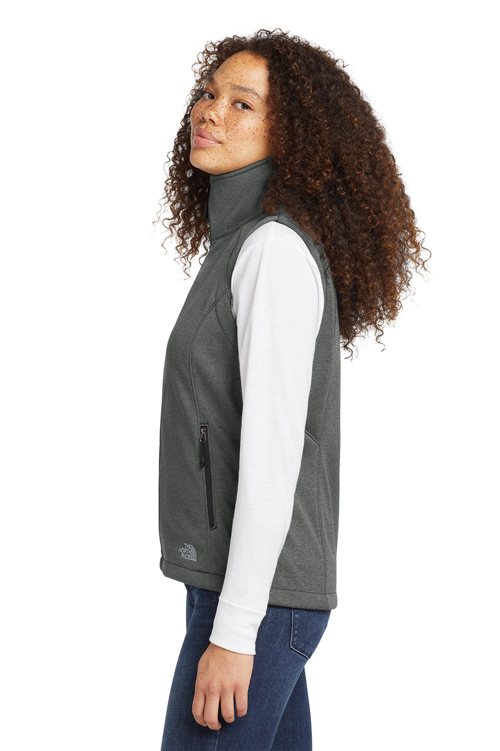 embroidered The North Face® Women's Ridgewall Soft Shell Vest