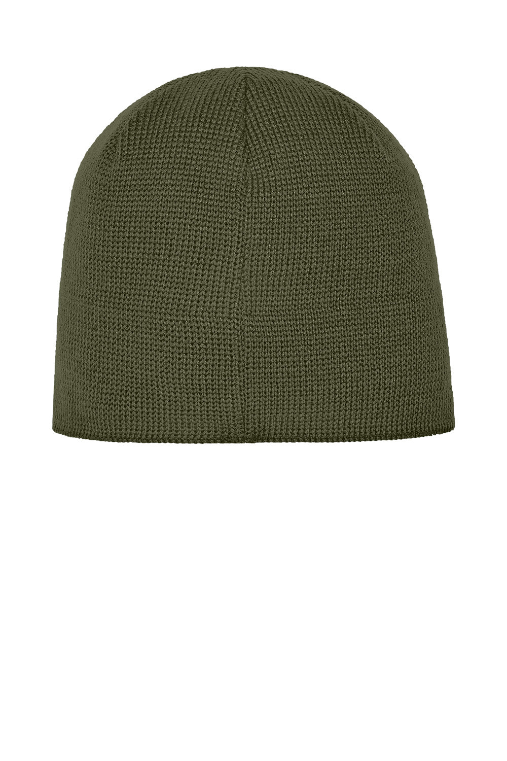 Black knit beanie on a white background The North Face® Mountain Beanie, Embroidered