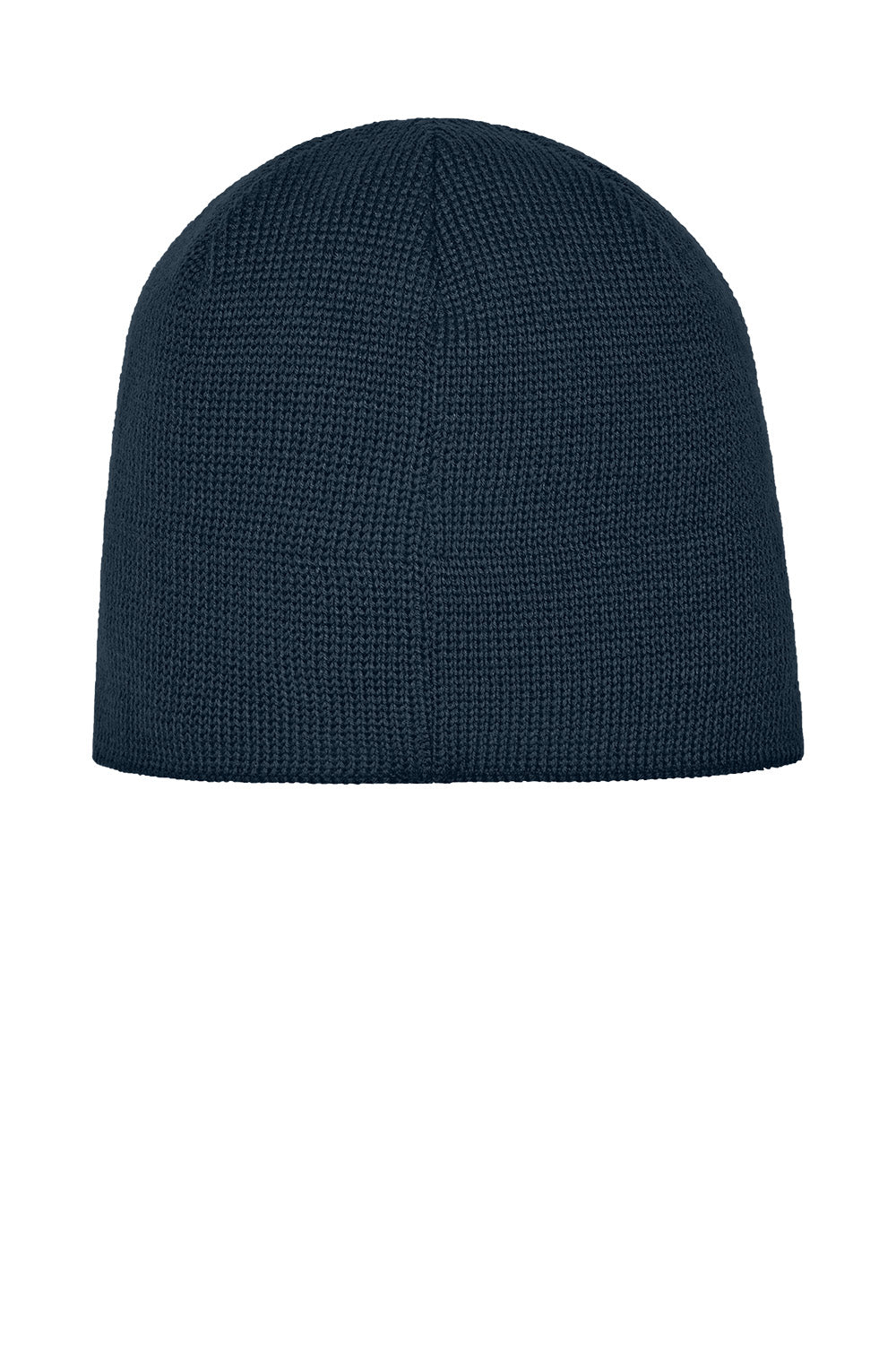 Black knit beanie on a white background The North Face® Mountain Beanie, Embroidered