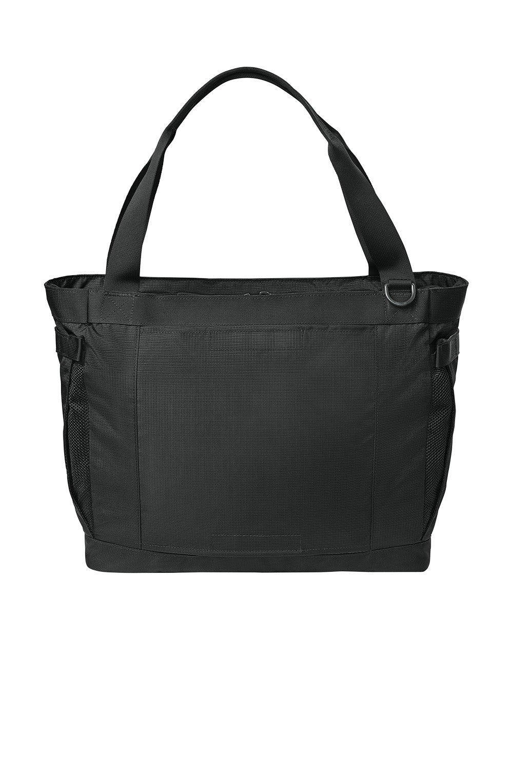 Embroidered Black Tote Bag