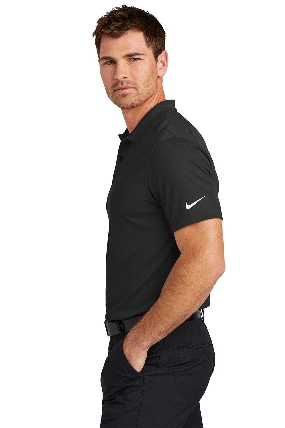 Embroidered Nike Victory Solid Polo