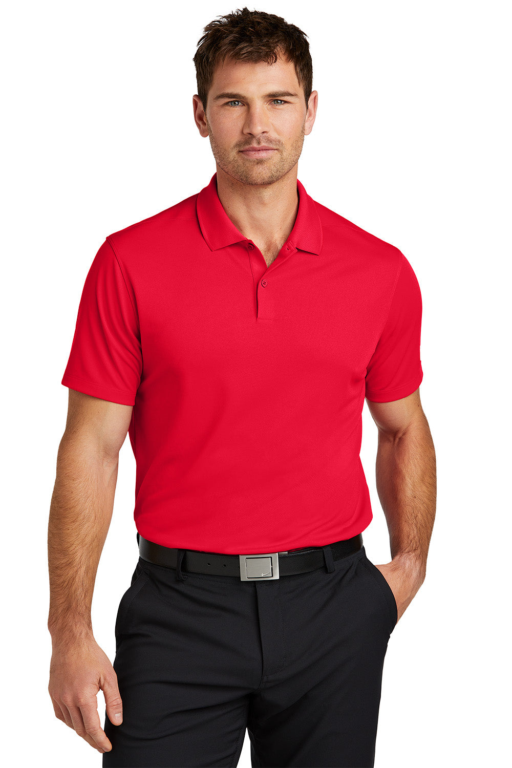 Embroidered Nike Victory Solid Polo