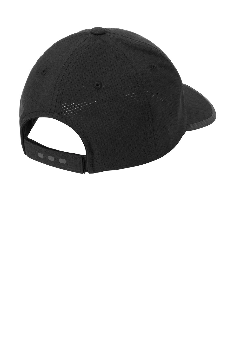 Black baseball cap shown from a rear three-quarter angle on a plain white background. OGIO® Flux Cap, Embroidered