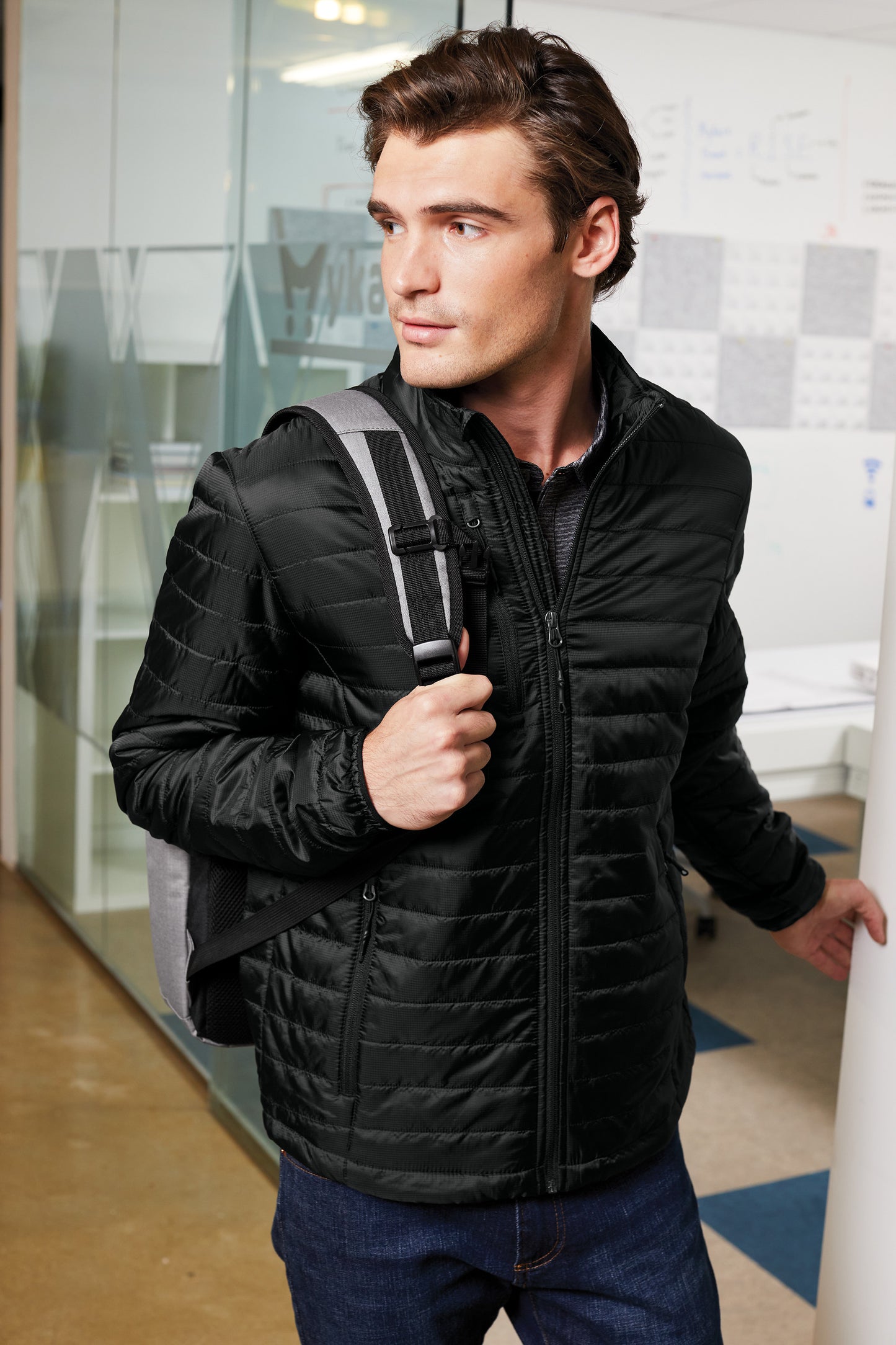 Port Authority® Packable Puffy Jacket, Embroidered