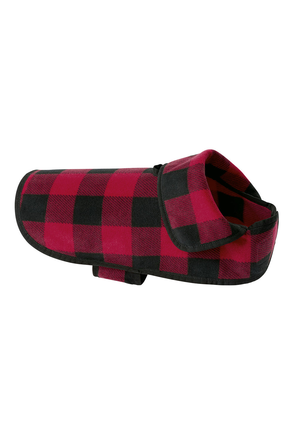 Red and black checkered dog coat on a white background Port Authority® Pet Fleece Jacket, Embroidered